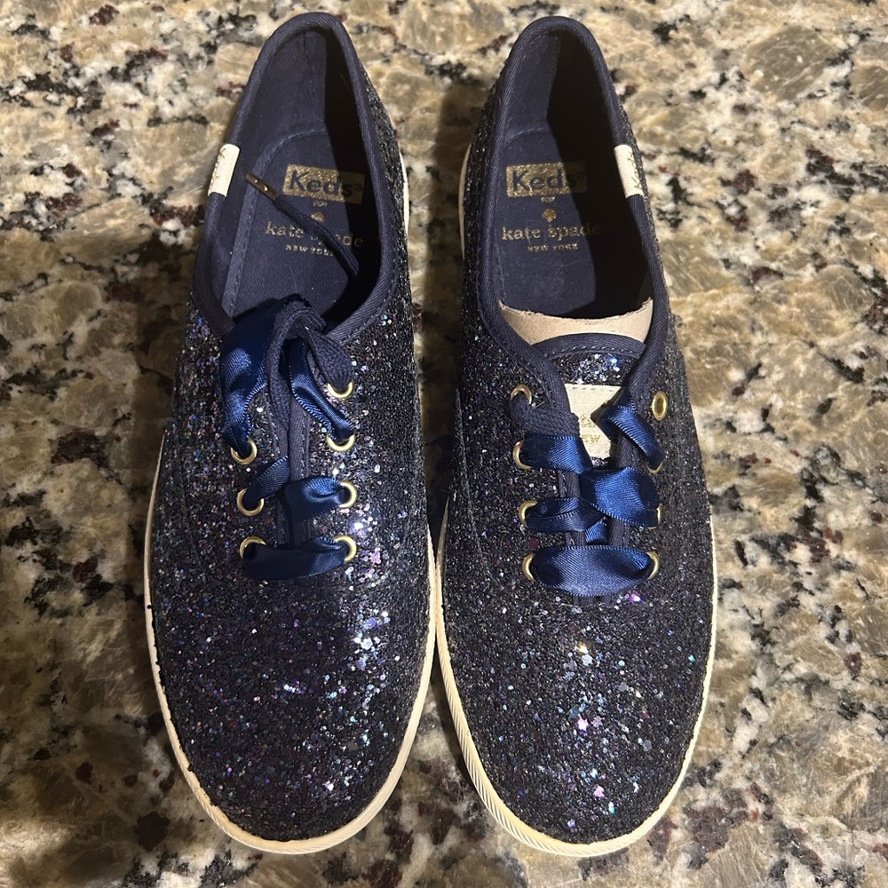 Brand New Kate Spade x Keds Glitter Sneakers